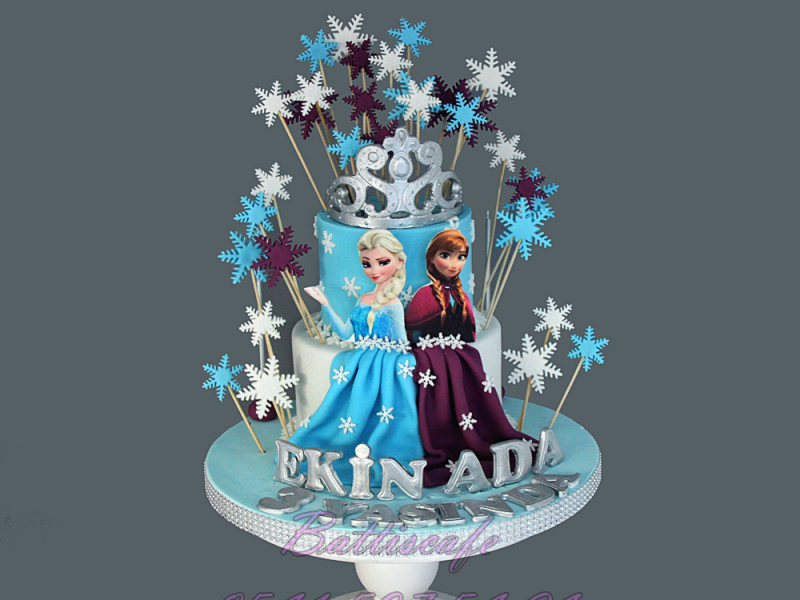 Elsa Anna pastası 