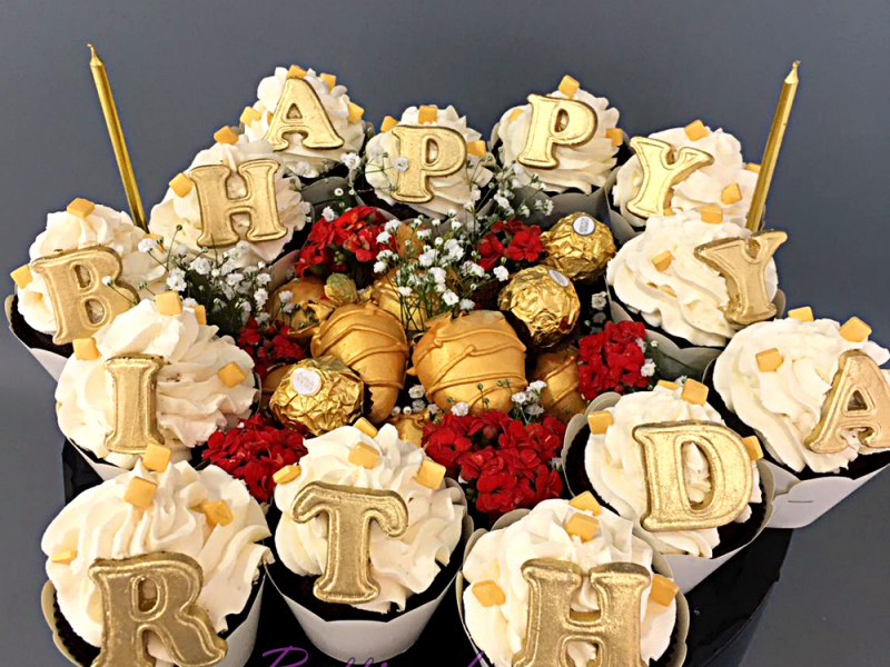Doğum günü cup cake 
