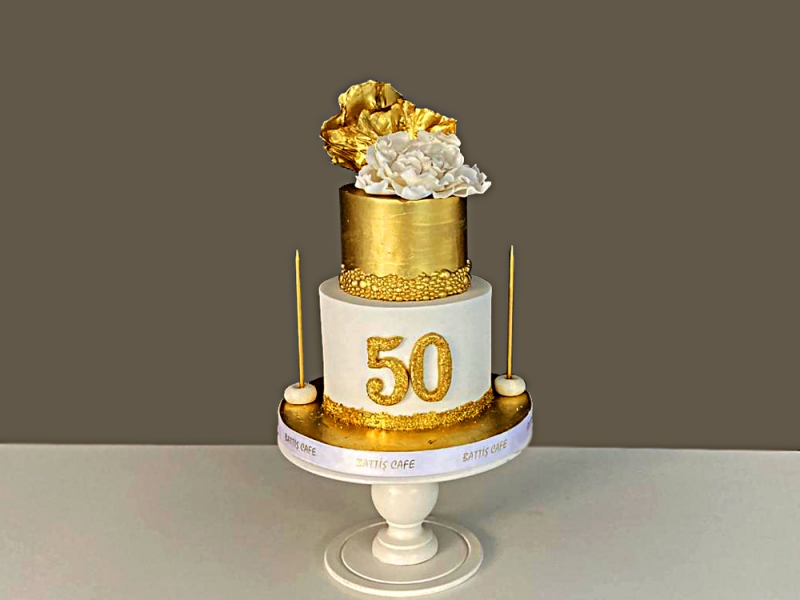 50.Yaş Doğum günü Pastası