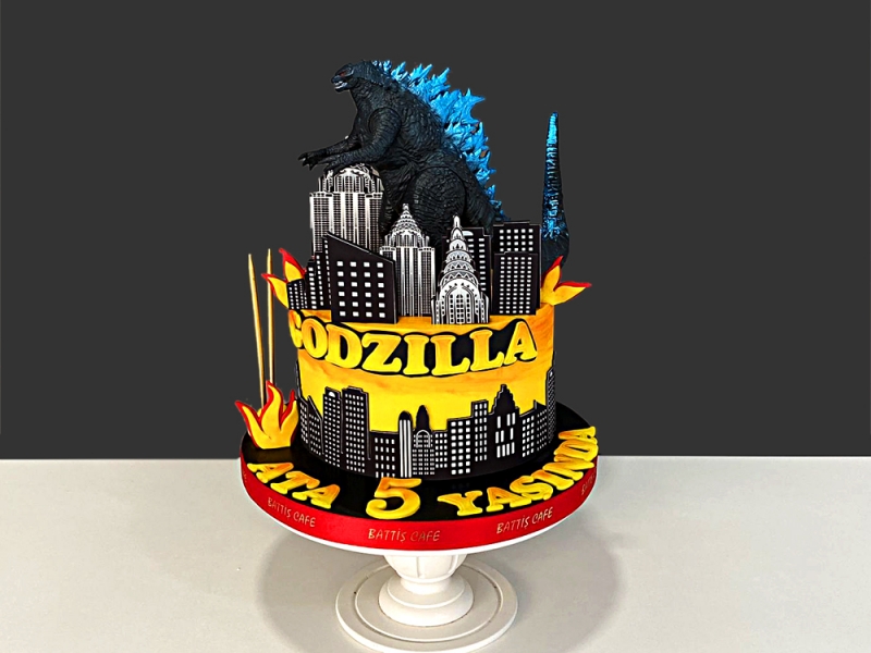Godzilla Dinazor Pasta