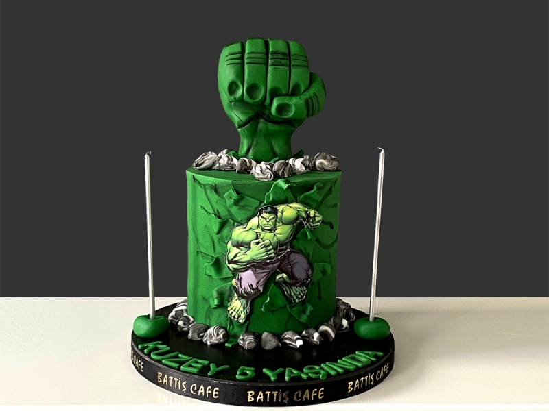 Hulk Doğum günü Pastası