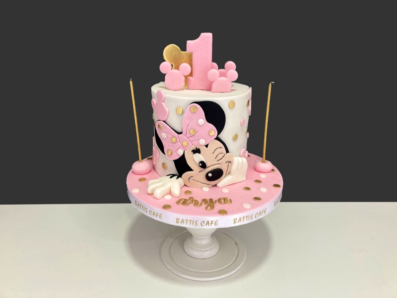 Minnie Mause Doğum günü Pastası