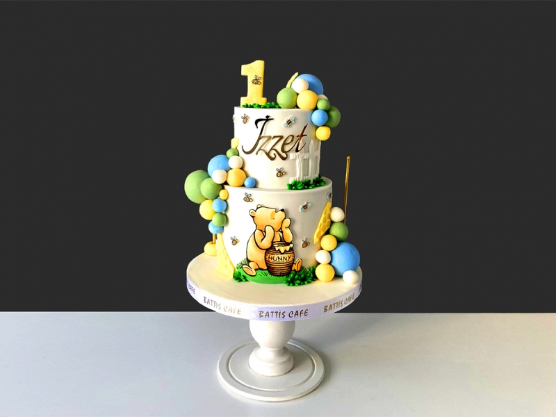 Windy Pooh Doğum günü Pastası