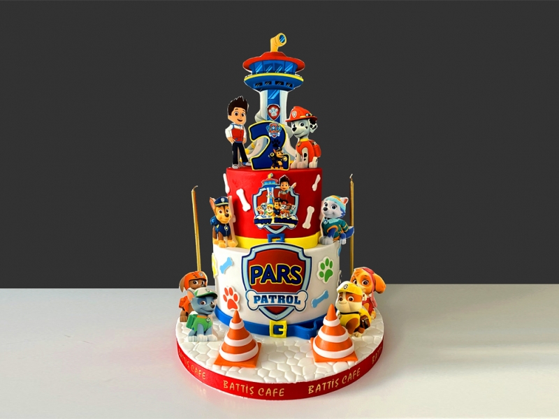 Paw Patrol Doğum günü Pastası