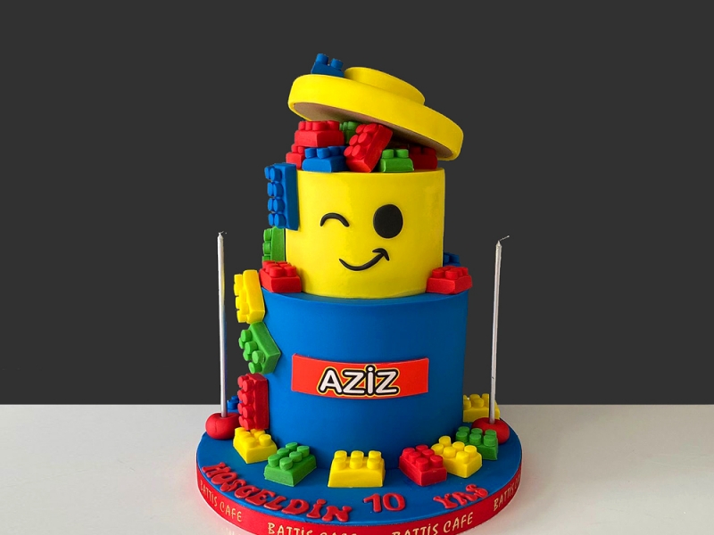 Lego Cıty Doğum günü Pastası