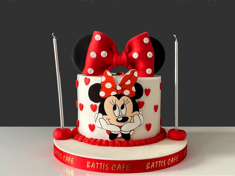 Minnie Mause Doğum günü pastası