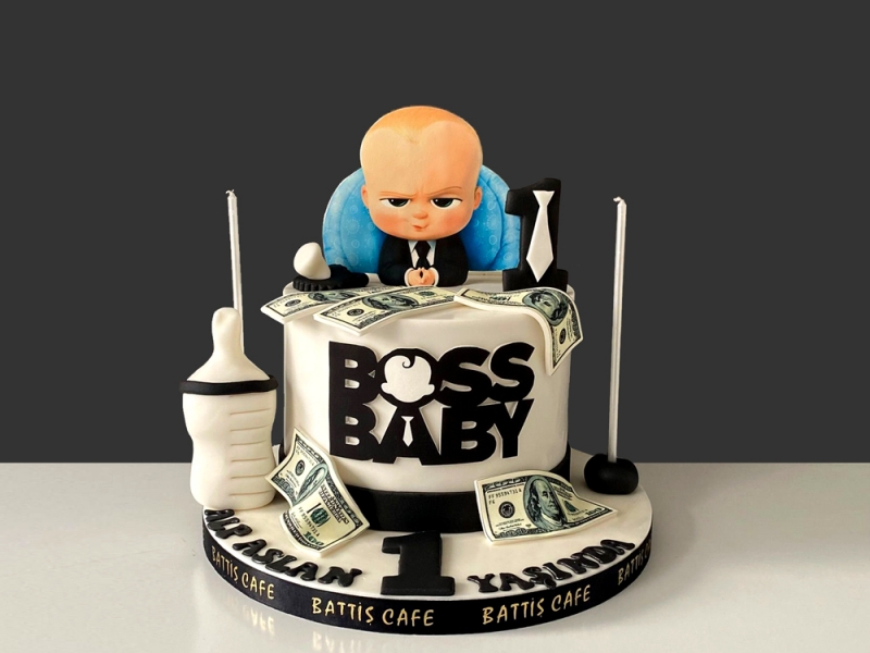 BOSS BABY DOĞUM GÜNÜ PASTASI