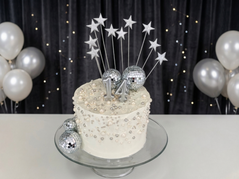  Disco toplu Doğum günü Pastası