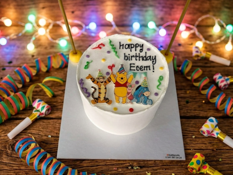 winnie the pooh Doğum günü Pastası