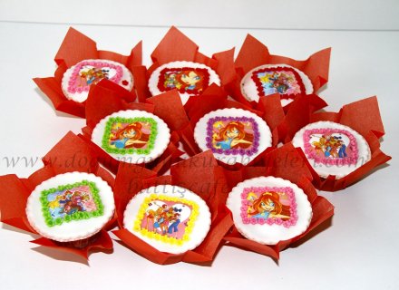 Winx Temalı Cupcake Ve Kurabiyeler ''serra Naz''