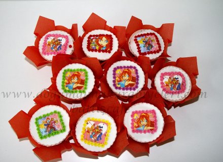 Winx Temalı Cupcake Ve Kurabiyeler ''serra Naz''