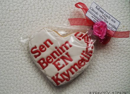 Sevgiliye Süpriz Kurabiye çisem&sedat