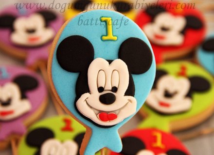 Mickey Mause Kurabiyeleri