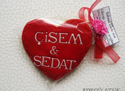 Sevgiliye Süpriz Kurabiye çisem&sedat