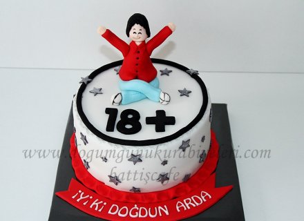 18 Yaş Pastası