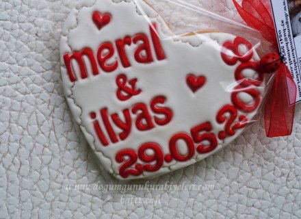 Evlilik Yıl Dönümü Kurabiyeleri ''meral&ilyas''