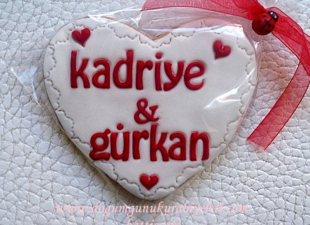 Yıl Dönümü Kurabiyeleri ''kadriye&gürkan''
