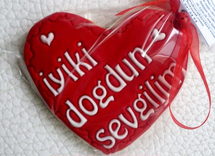Sevgiliye Sürpriz Kurabiyeleri''nesrin&bekir''