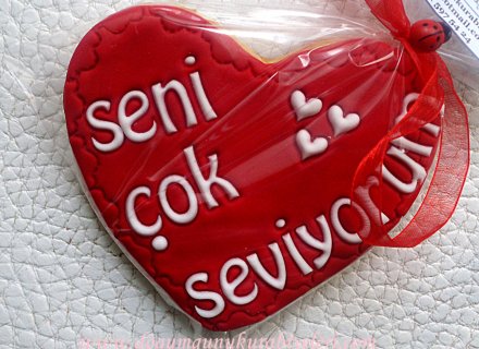 Sevgiliye Sürpriz Kurabiyeleri''nesrin&bekir''