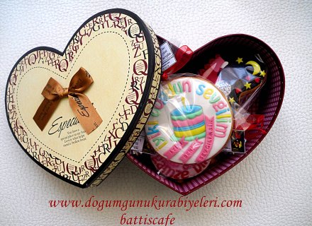 Sevgiliye Doğum Günü Kurabiyeleri ''gamze&birol''