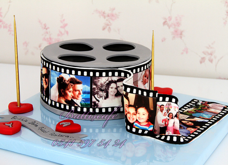 Film şeritli Pasta