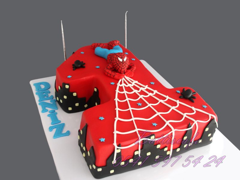 Spıderman pasta