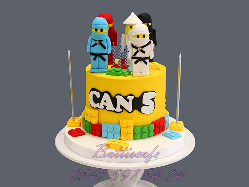 Ninjago Doğum günü Pastası